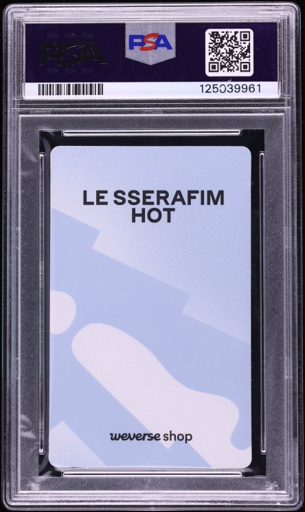 2025 Le Sserafim 5th Mini Album Hot Photocards Weverse Ver Pre-Order Bonus Sakura PSA 10 GEM