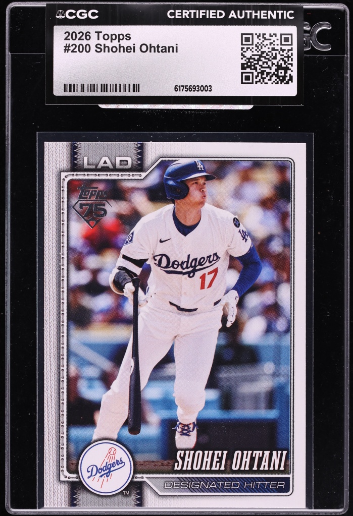 2026 Topps Shohei Ohtani #200 CGC AUTH