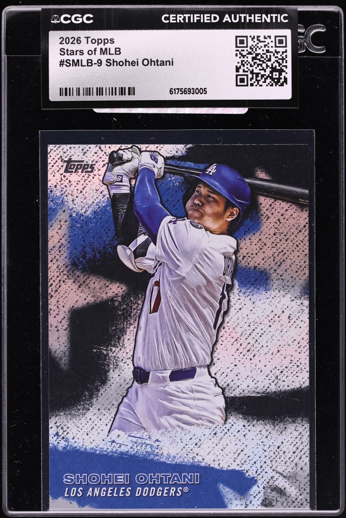 2026 Topps Stars Of MLB Shohei Ohtani #SMLB-9 CGC AUTH