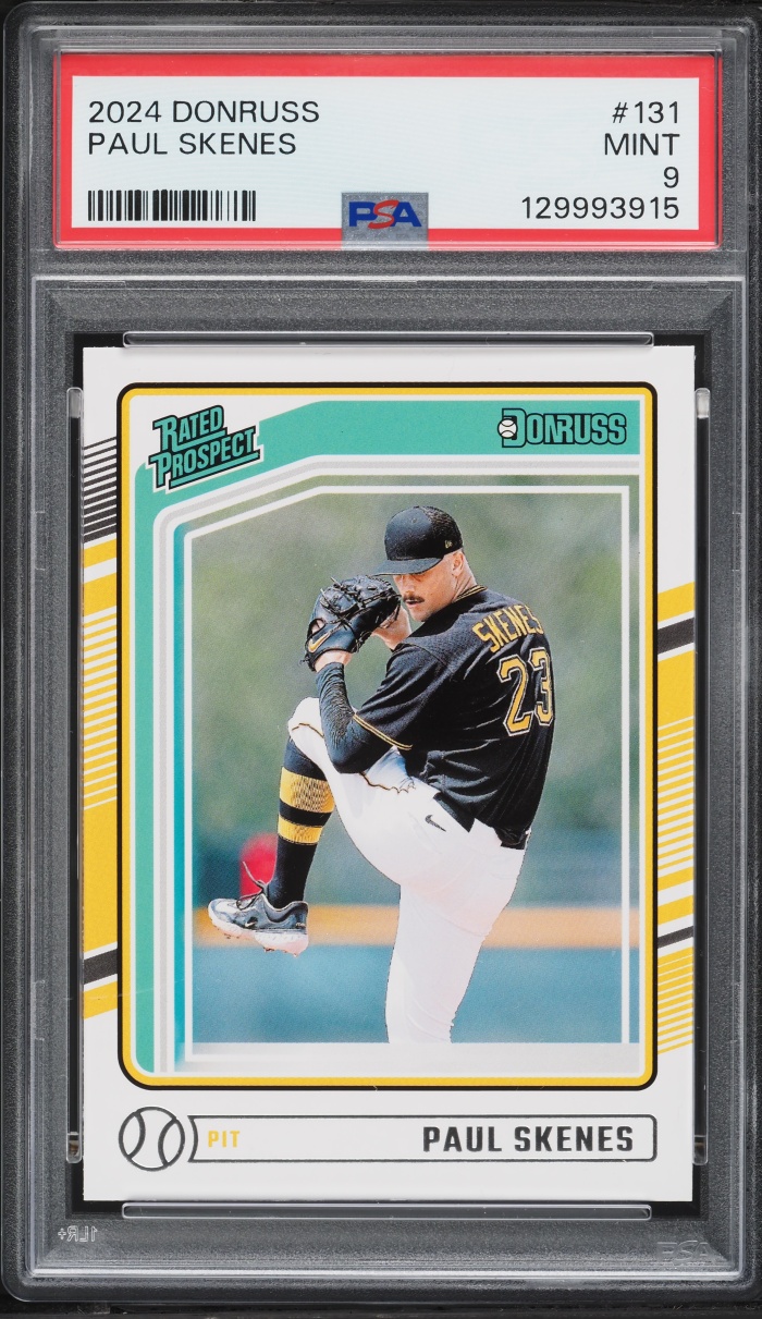 2024 Donruss Paul Skenes ROOKIE #131 PSA 9 MINT