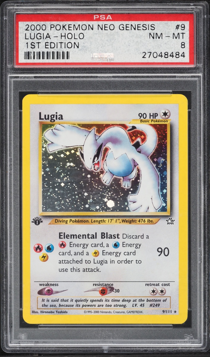 lugia first edition card 1st Neo Genesis CGC 10 Pristine #pokemon #lugia cementing its place as a must Lugia [1st Edition] Prices |