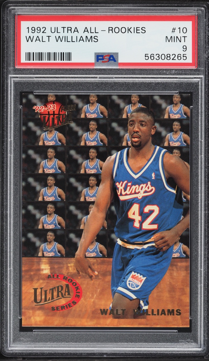 1992 Ultra All Rookies Walt Williams ROOKIE #10 PSA 9 MINT
