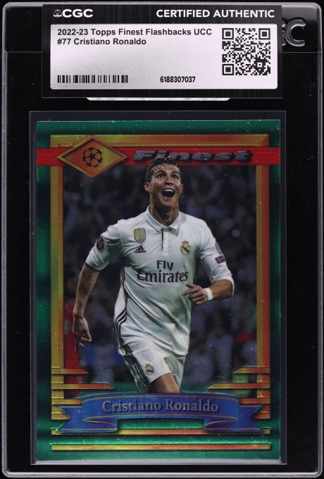 2022 Panini Prizm World Cup Qatar Red Breakaway Cristiano Ronaldo