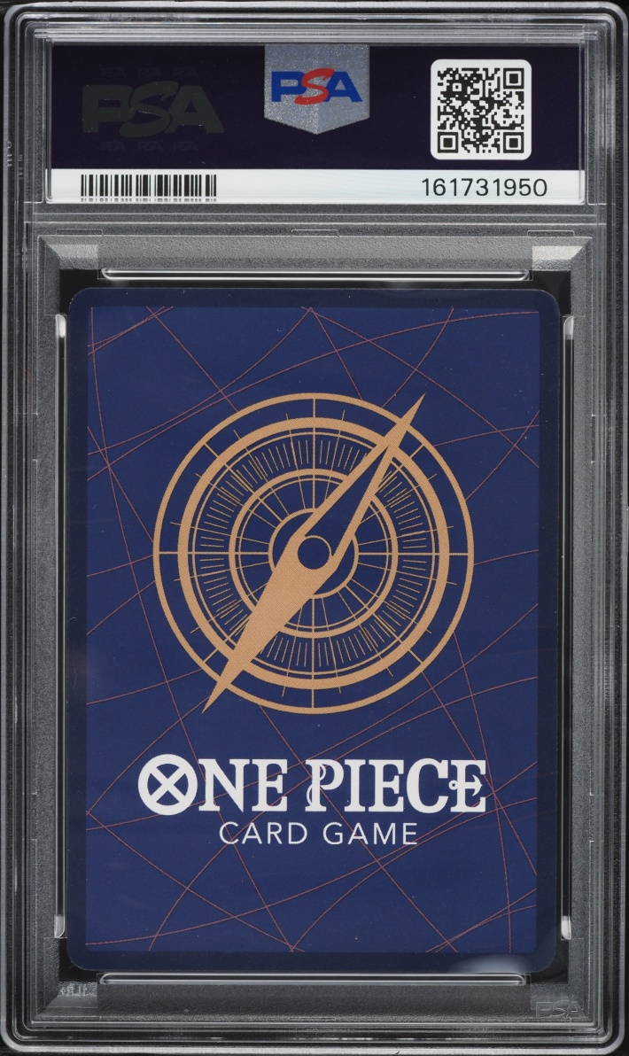 2025 One Piece Promo 3rd Anniversary Tournament 3 Brothers SR Monkey D. Luffy #ST01-012 PSA 10
