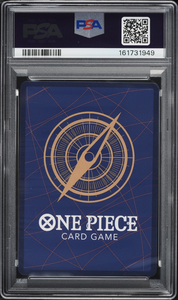 2025 One Piece Promo 3rd Anniversary Tournament 3 Brothers SR Monkey D. Luffy #ST01-012 PSA 10
