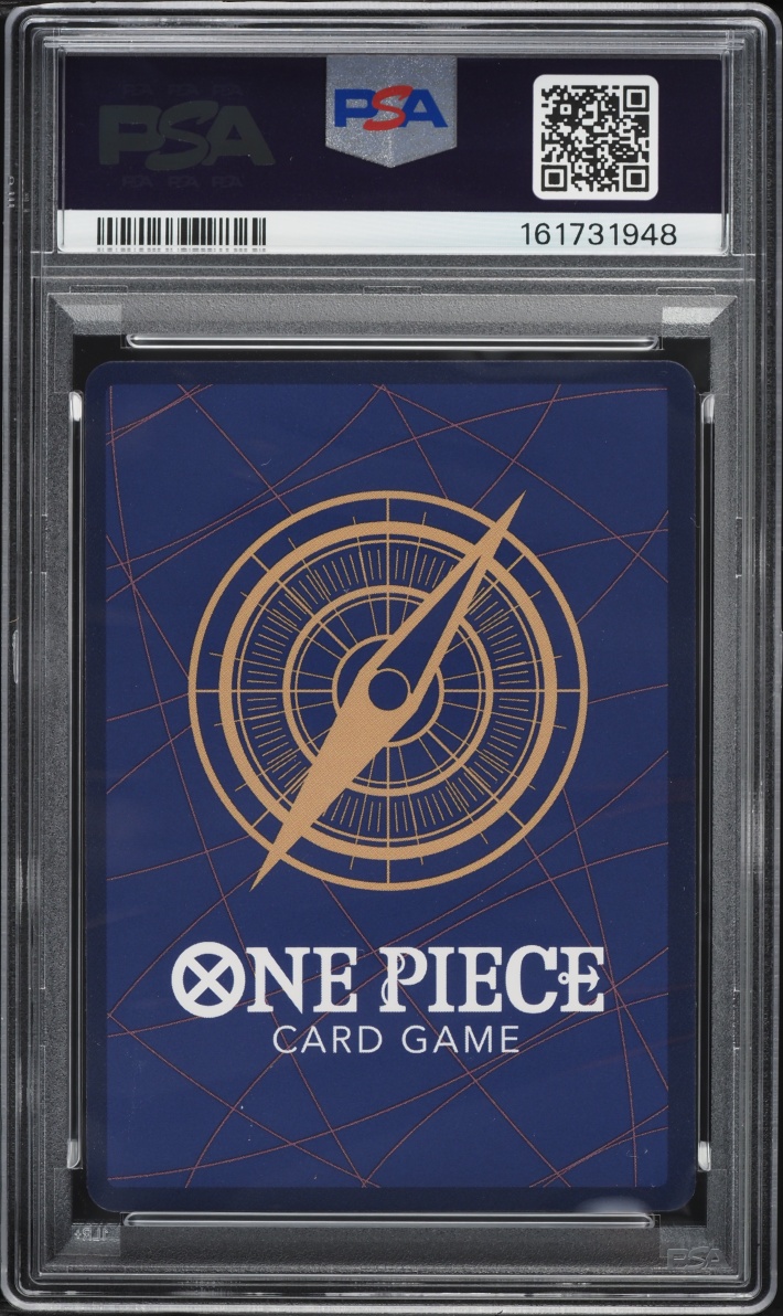2025 One Piece Promo 3rd Anniversary Tournament 3 Brothers SR Monkey D. Luffy #ST01-012 PSA 10