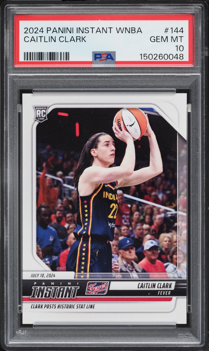 2024 Panini Instant WNBA Caitlin Clark ROOKIE /14567 #144 PSA 10 GEM MINT