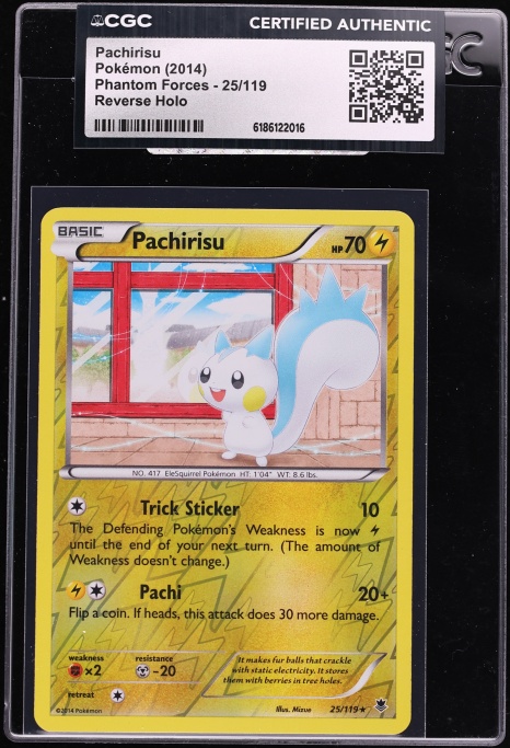 pachirisu pokemon card price (208/198)  PokeGuard Official Pokemon TCG Mega Evolution single card featuring Pachirisu (#51) Pachirisu 049/163 Reverse Holo |
