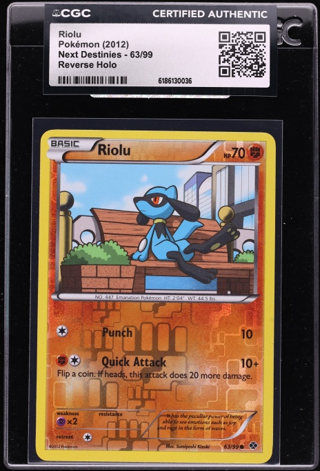 riolu pokemon card value Pokmon TCG 081/142 Reverse Holo Near Mint  Whatnot: Shop, Sell, Connect [Psychic] x2 Retreat Cost Riolu 010 Promo Pokemon Card