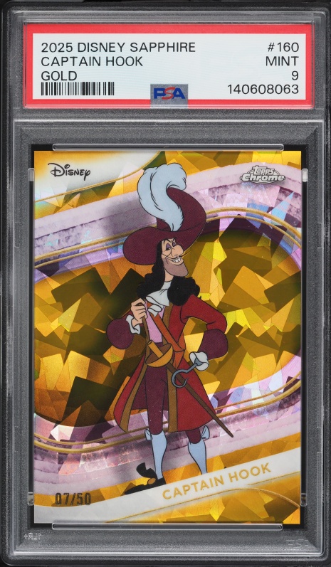 2025 Topps Disney Chrome Reflections RayWave Refractor Captain