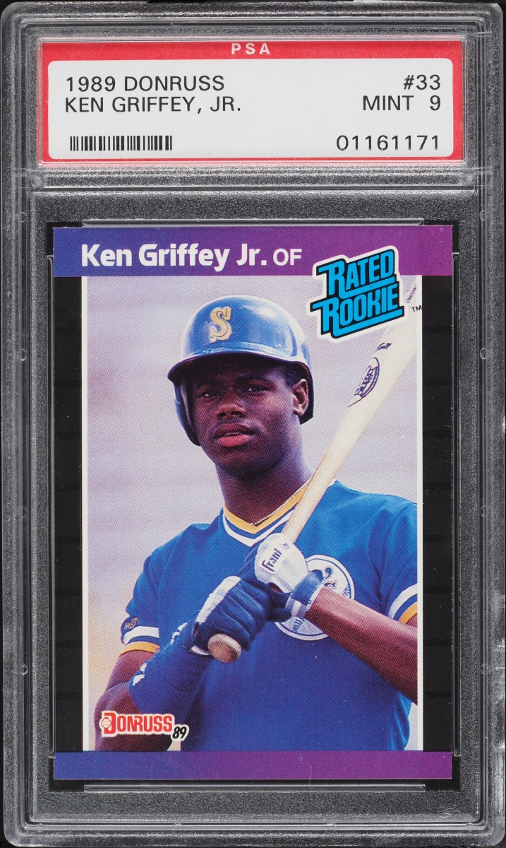 1989 Donruss Ken Griffey Jr. ROOKIE #33 PSA 9 MINT