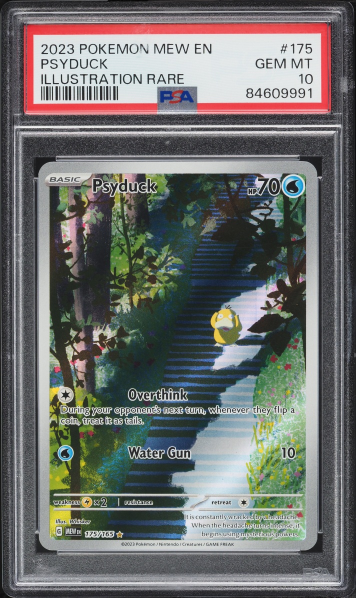 2023 Pokemon Scarlet & Violet 151 IR Psyduck #175 PSA 10 GEM MINT