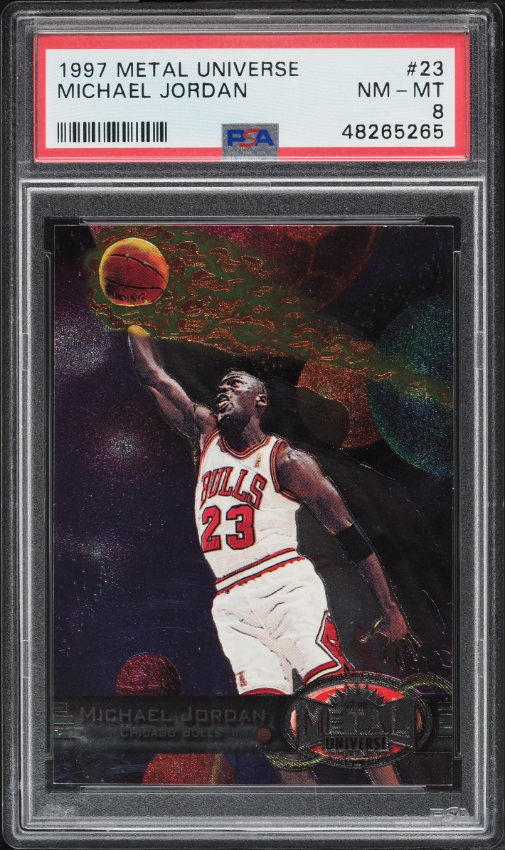 その他 PSA8 1997 l Universe Michael Jordan 1997 Metal Universe Michael Jordan Base #23 PSA 8 | Card Ladder
