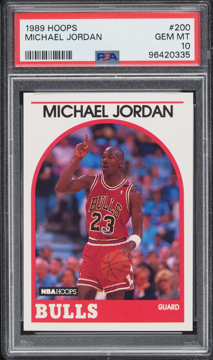 1989 Hoops Michael Jordan #200 PSA 10 GEM MINT