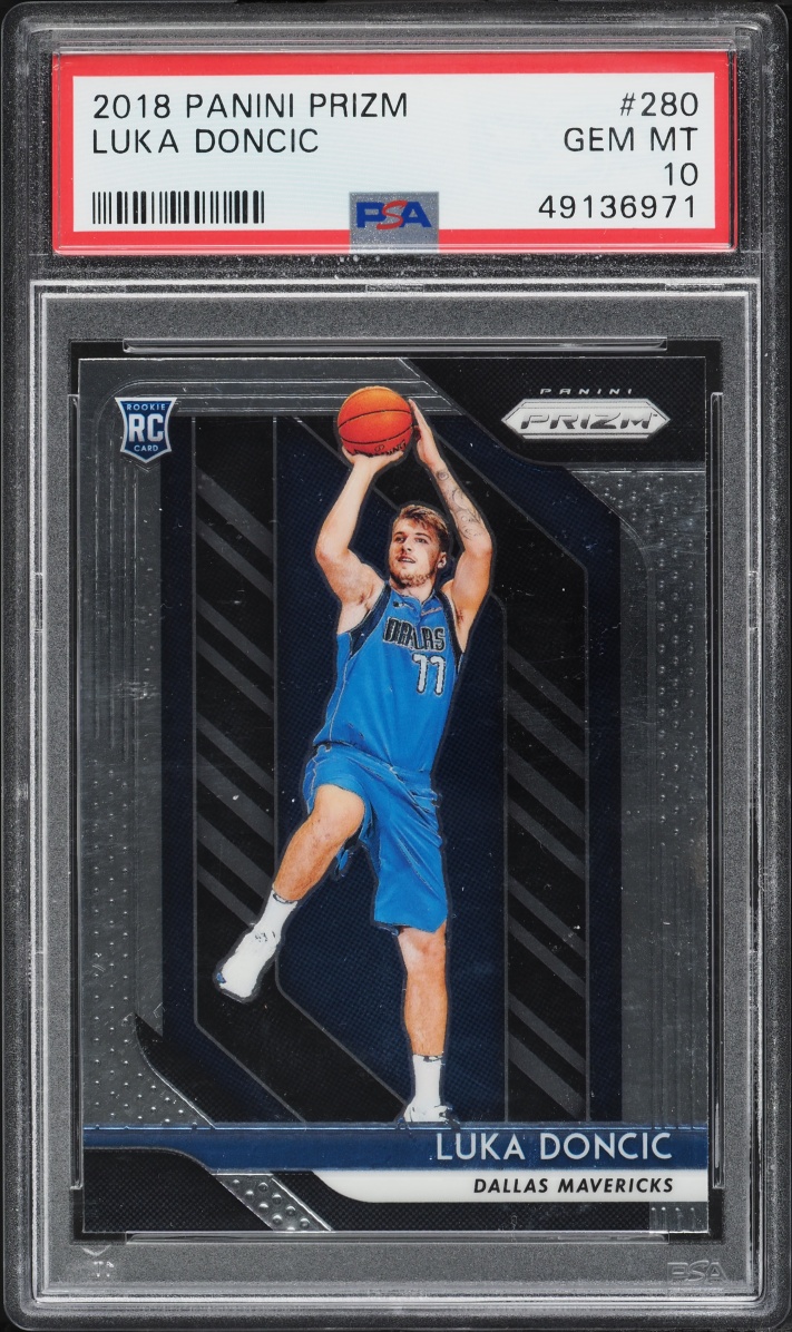 2018 Panini Prizm Luka Doncic ROOKIE #280 PSA 10 GEM MINT