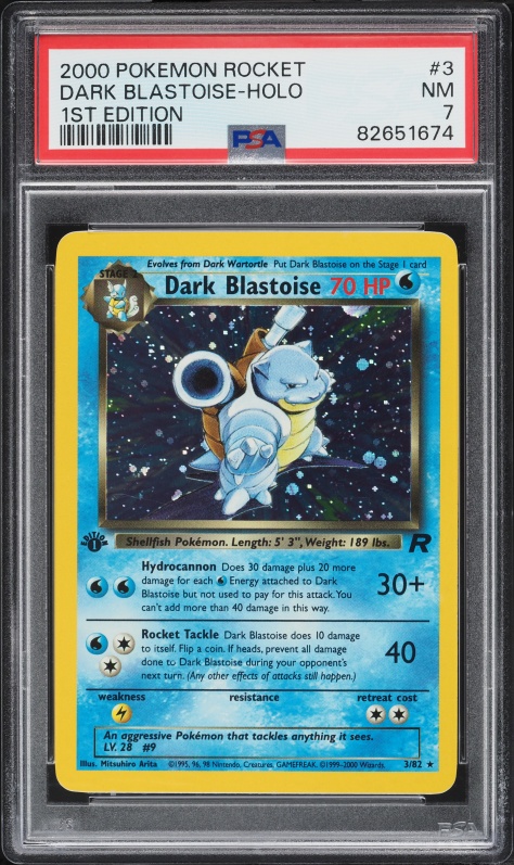 dark rapidash pokemon card value 1st Edition Dark Rapidash 44/82 - Team Rocket