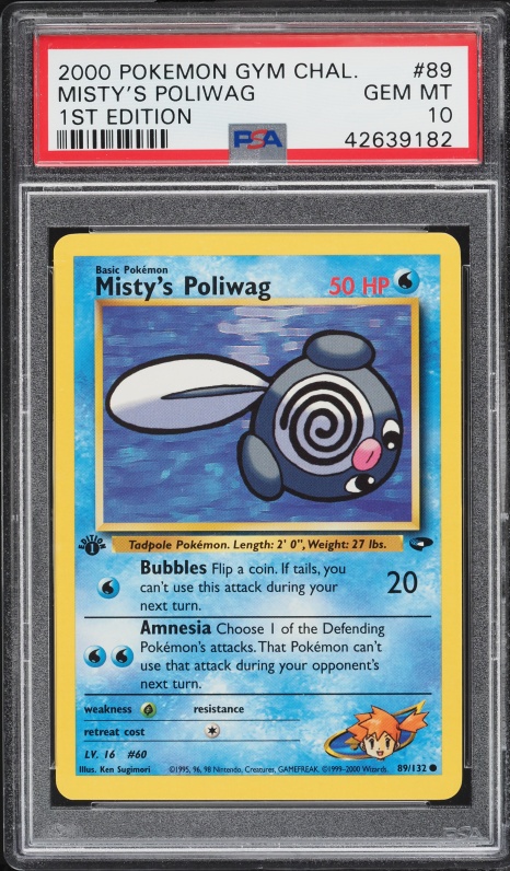 1999 poliwag pokemon card value Buy Common | Lost Origin Retreat Cost 1999 Pokemon TCG Poliwag Base