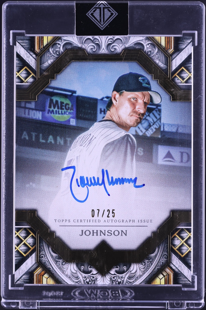 2025 Topps Transcendent Collection Randy Johnson AUTO /25 #TAC-RJO