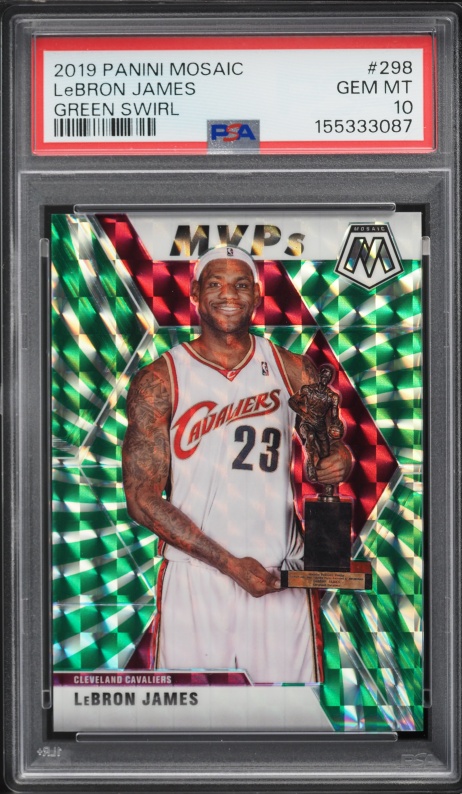 2019 Panini Prizm Sensational Swatches LeBron James PATCH #SS-LBJ