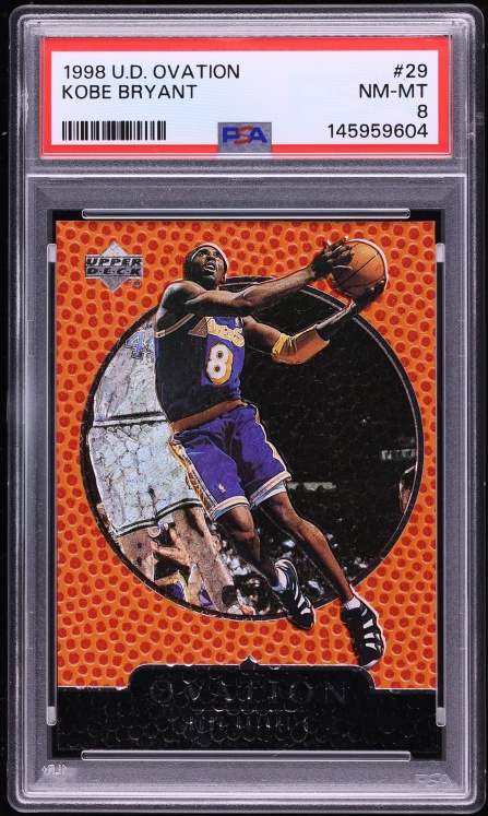 1998 Upper Deck Ovation Kobe Bryant #29 PSA 8 NM-MT