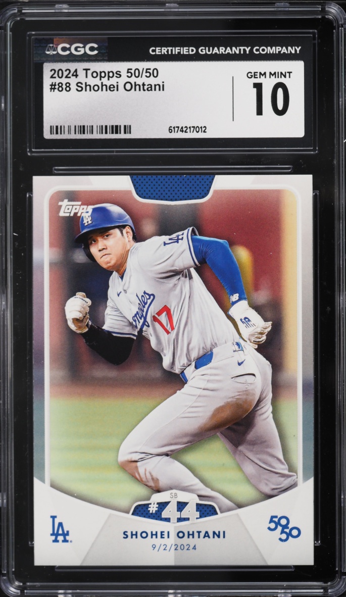 2024 Topps 50/50 Shohei Ohtani #88 CGC 10 GEM MINT