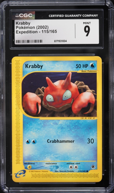 krabby pokemon card Amazon.com: Pokemon - Krabby 098/165 - Pokemon 151 - Reverse Foil