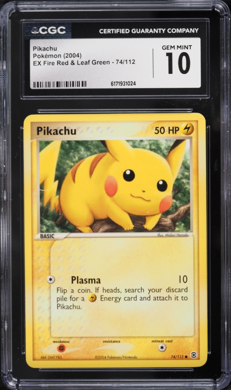 2004 Pokemon Japanese EX Flight of Legends 1st Edition Pikachu