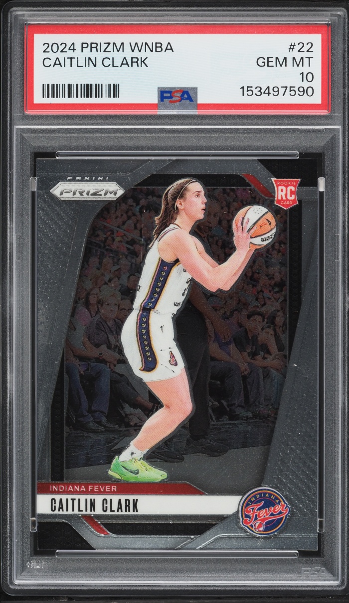 2024 Panini Prizm WNBA Caitlin Clark ROOKIE #22 PSA 10 GEM MINT