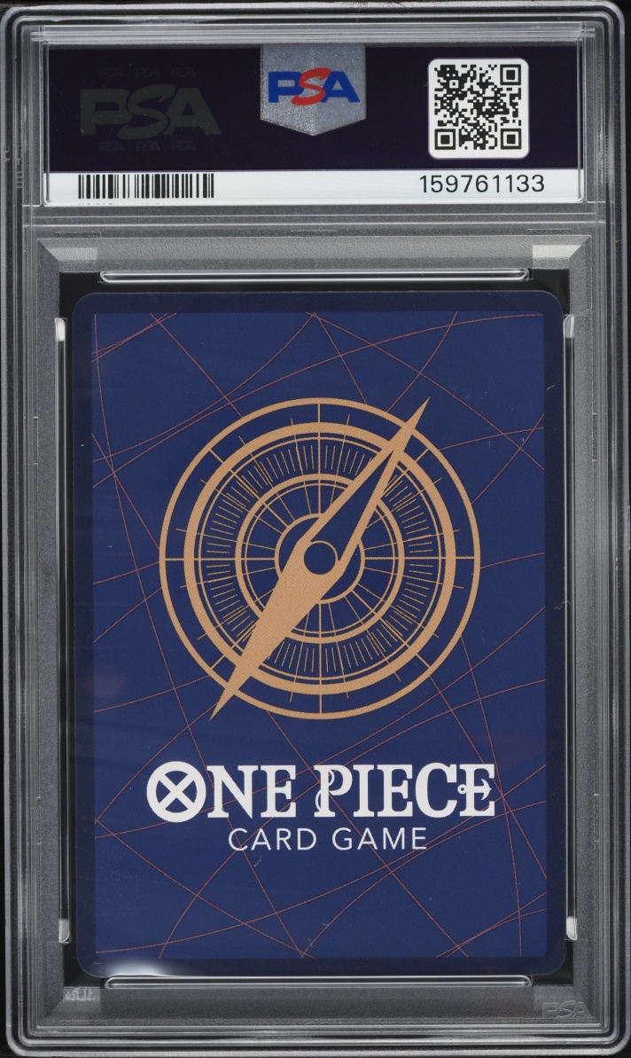 2025 One Piece Promo 3rd Anniversary Tournament 3 Brothers SR Monkey D. Luffy #ST01-012 PSA 10