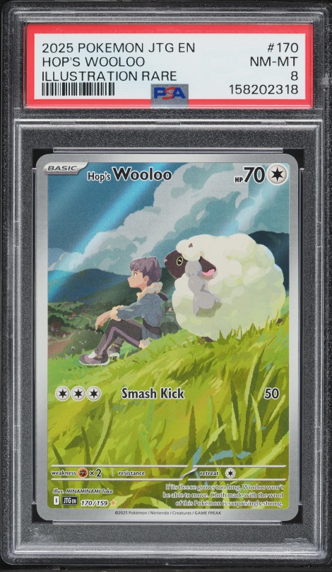 pokemon cards wooloo POKMON CARD GAME S7D 054/067 C Colorless Knock Over (30) You may discard a Stadium in play. Hop's Wooloo #170 Prices |
