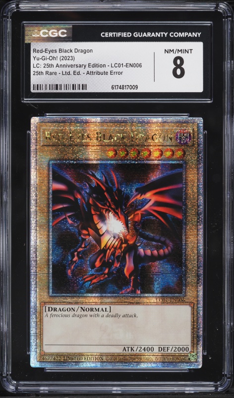 2021 Yu-Gi-Oh! Japanese PAC Red Eyes Black Dragon #PAC1-JP031 CGC