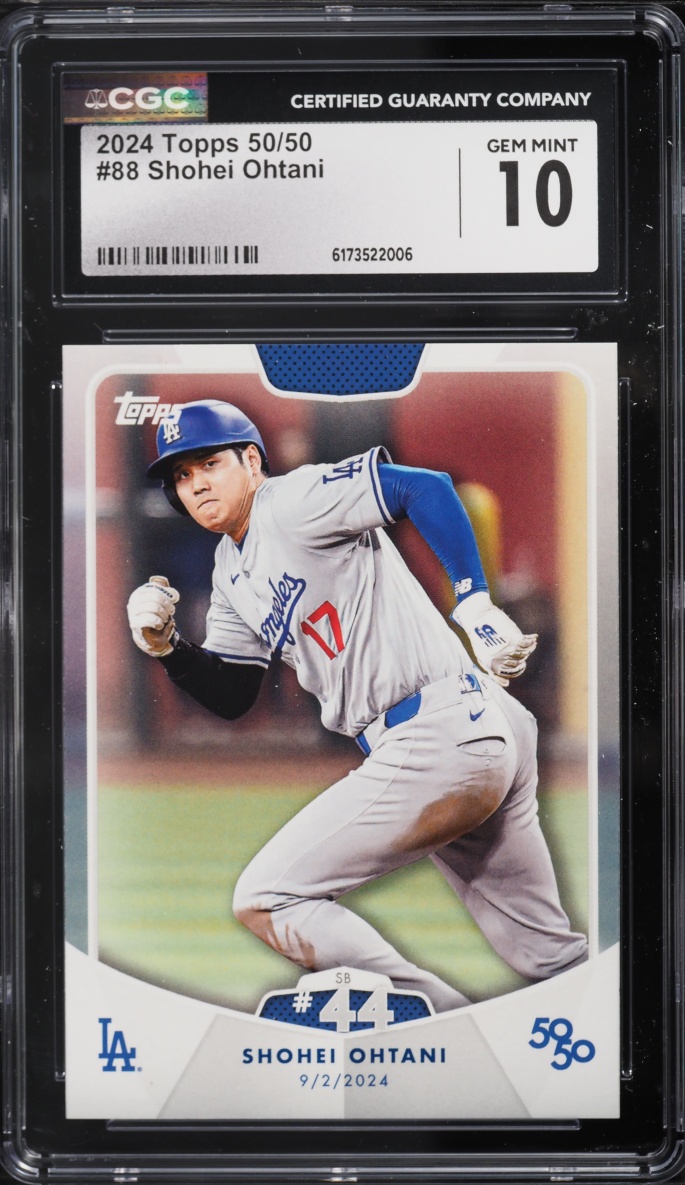 2024 Topps 50/50 Shohei Ohtani #88 CGC 10 GEM MINT