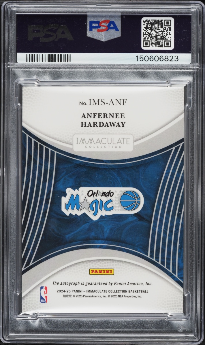 2024 Immaculate Collection Anfernee Hardaway AUTO DNA 10 /99 #IMS-ANF PSA AUTH