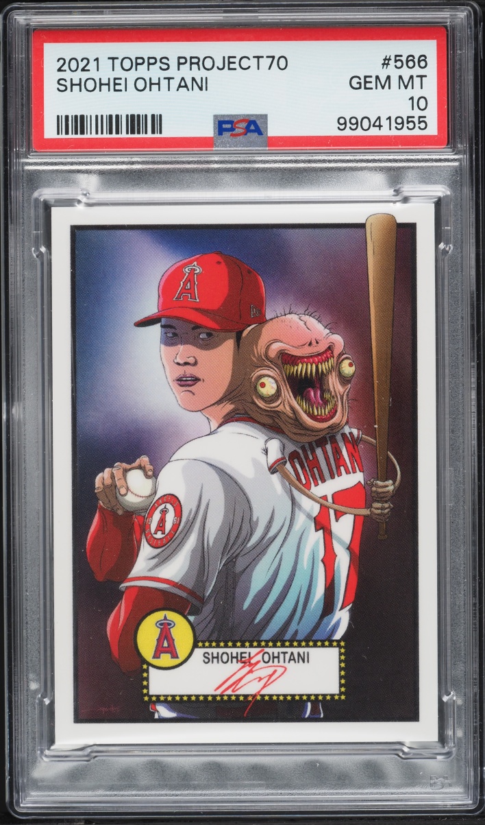 2021 Topps Project 70 Shohei Ohtani #566 PSA 10 GEM MINT