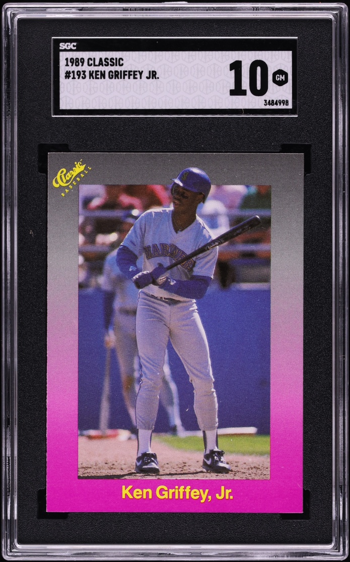1989 Classic Ken Griffey Jr. ROOKIE #193 SGC 10 GEM MINT