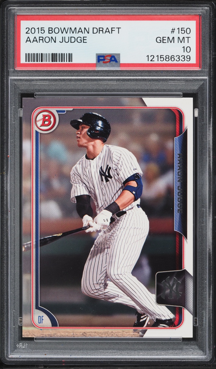 2015 Bowman Draft Aaron Judge PROSPECT #150 PSA 10 GEM MINT