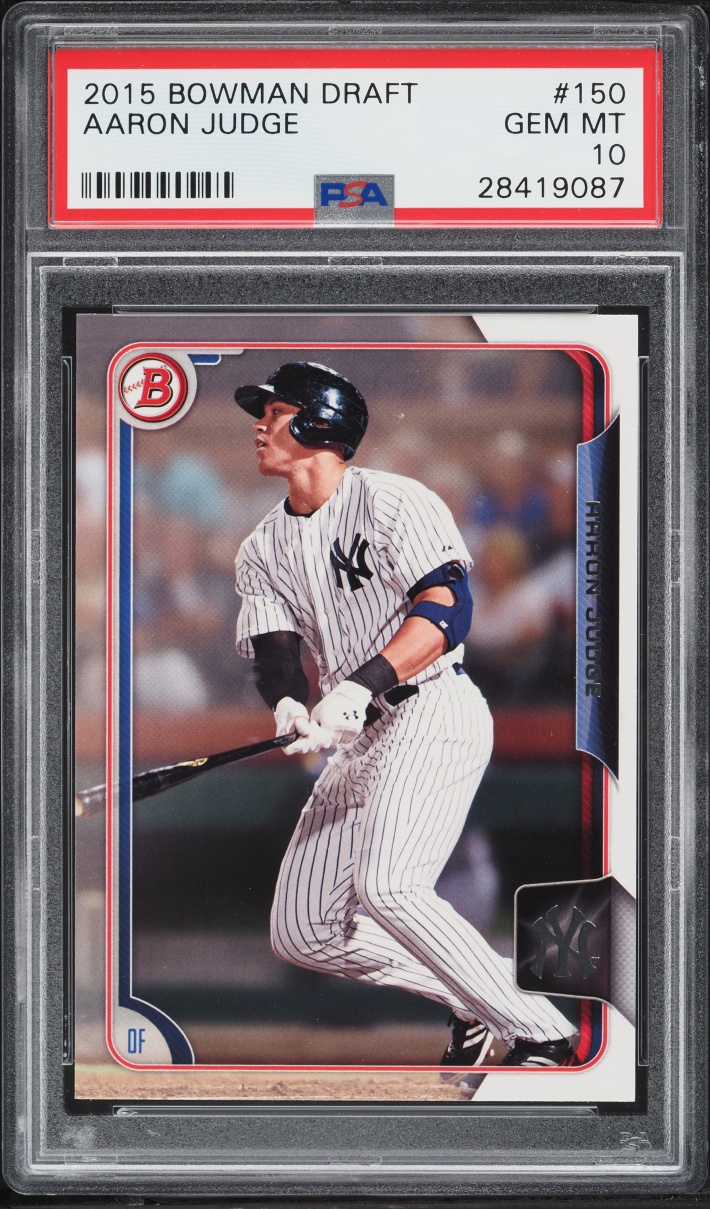 2015 Bowman Draft Aaron Judge PROSPECT #150 PSA 10 GEM MINT