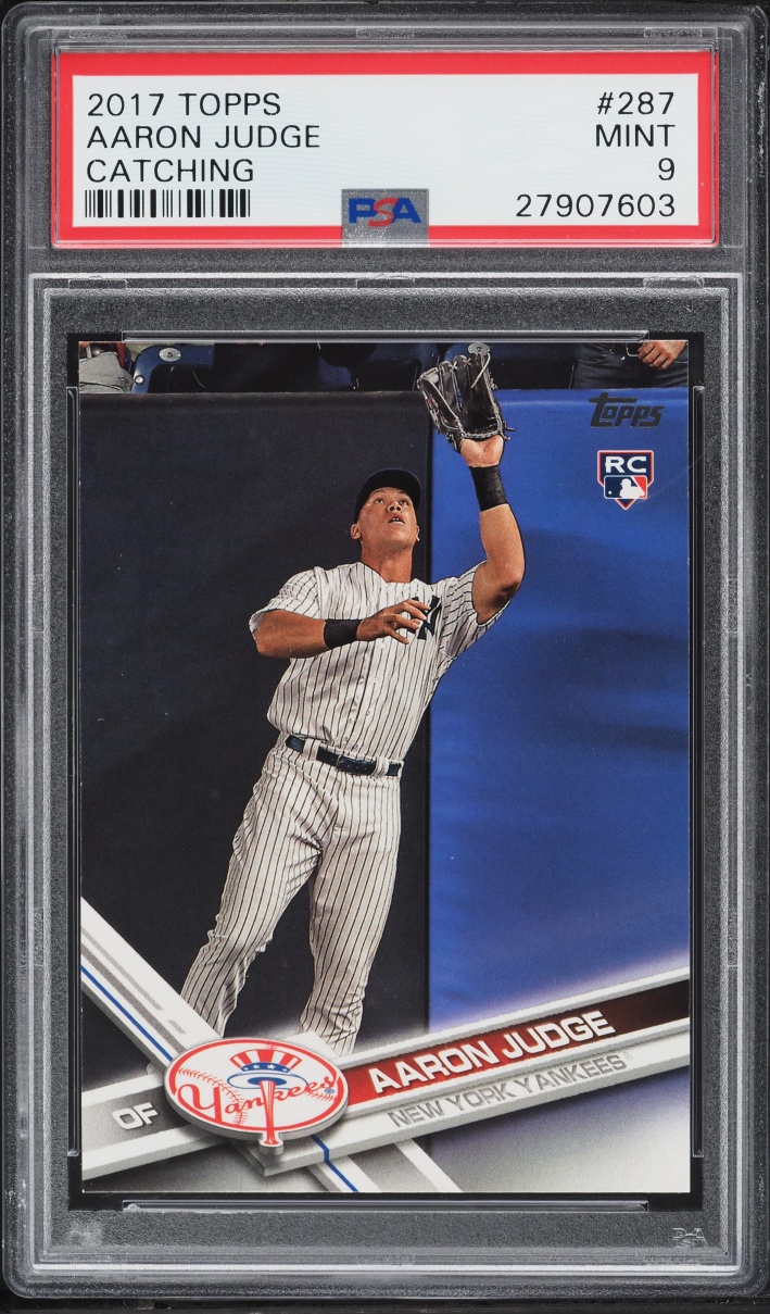 2017 Topps Aaron Judge ROOKIE #287 PSA 9 MINT