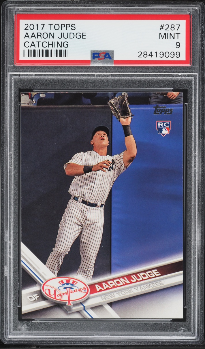 2017 Topps Aaron Judge ROOKIE #287 PSA 9 MINT