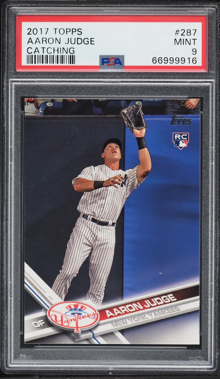 2017 Topps Aaron Judge ROOKIE #287 PSA 9 MINT