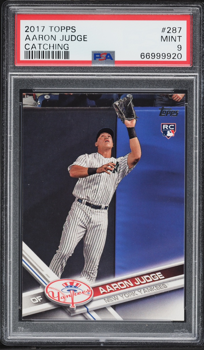 2017 Topps Aaron Judge ROOKIE #287 PSA 9 MINT