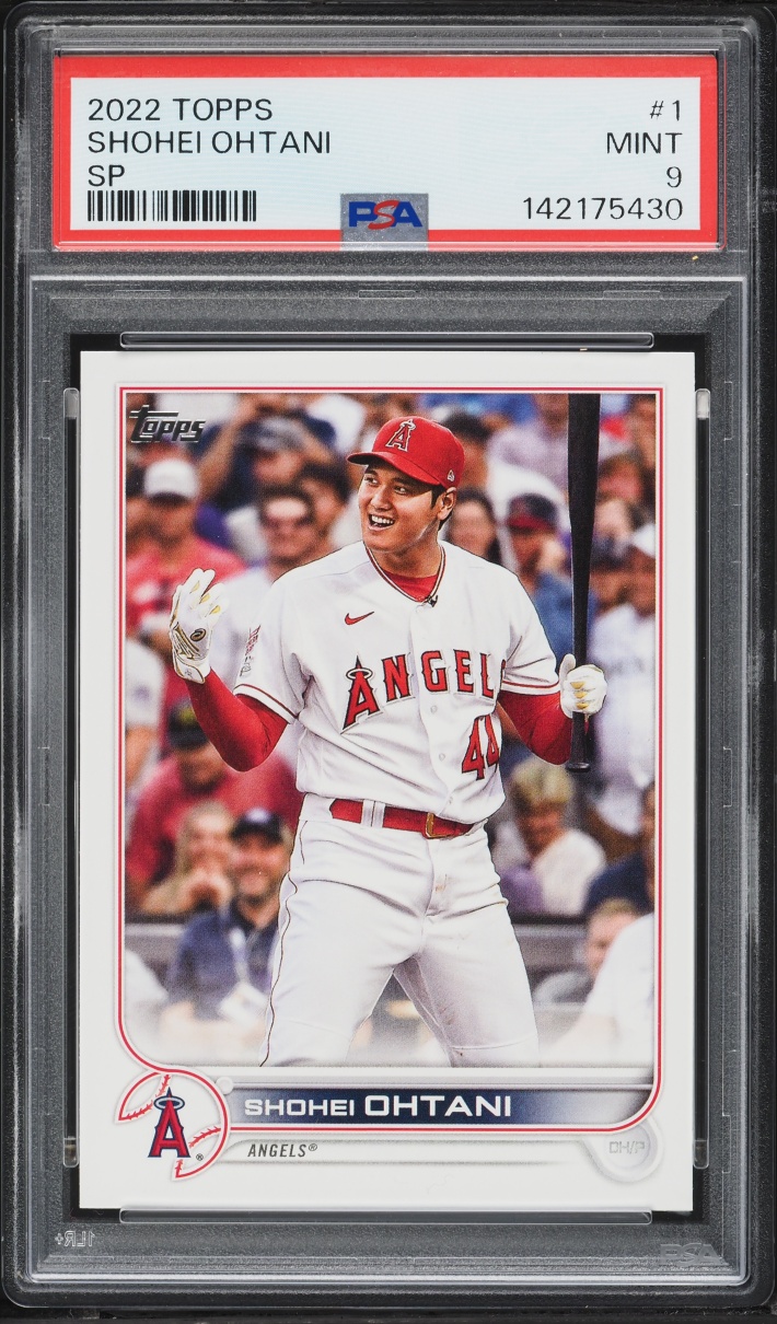 2022 Topps Shohei Ohtani SP #1 PSA 9 MINT