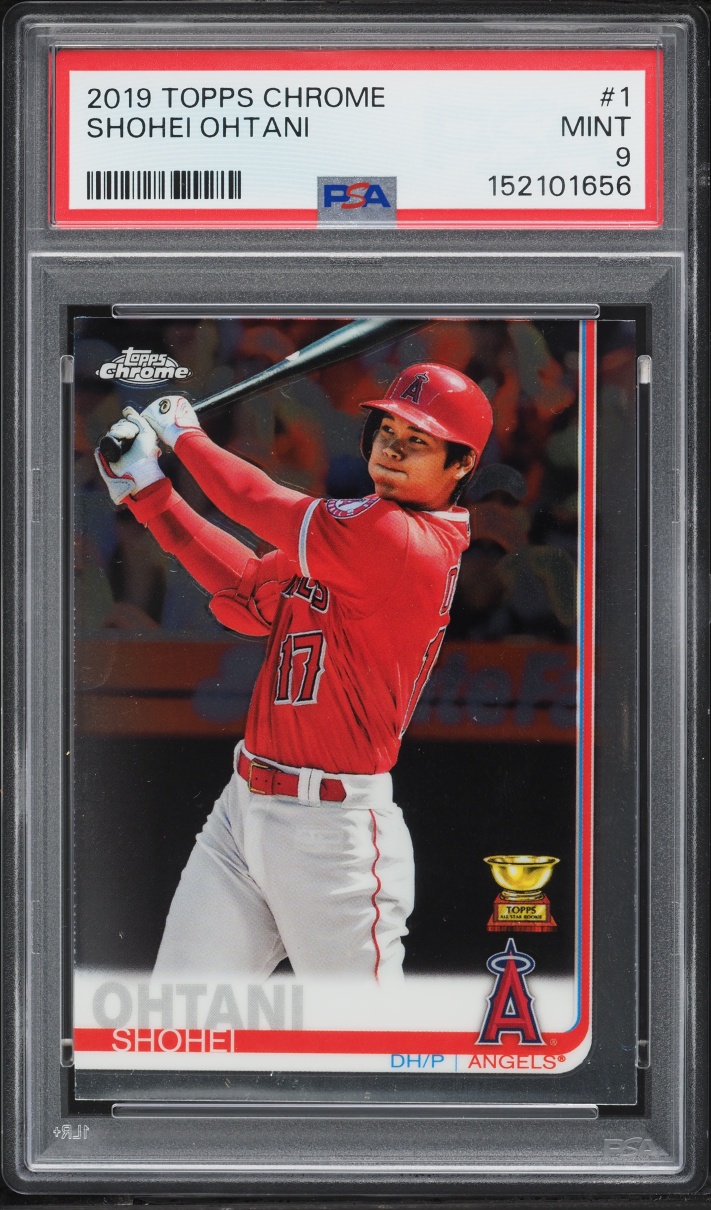 2019 Topps Chrome Shohei Ohtani #1 PSA 9 MINT