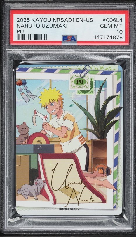 2025 Kayou Naruto Promo PSA Magazine Naruto Uzumaki #NRSA-PR-003