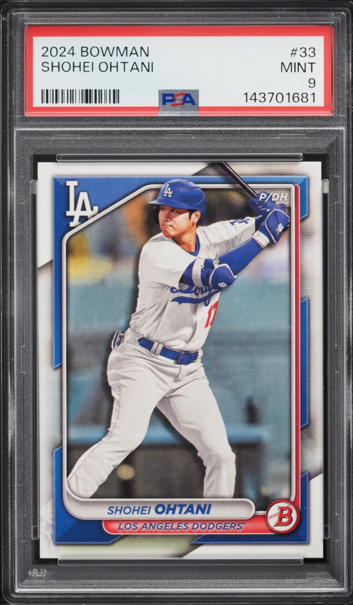 2024 Bowman Shohei Ohtani #33 PSA 9 MINT