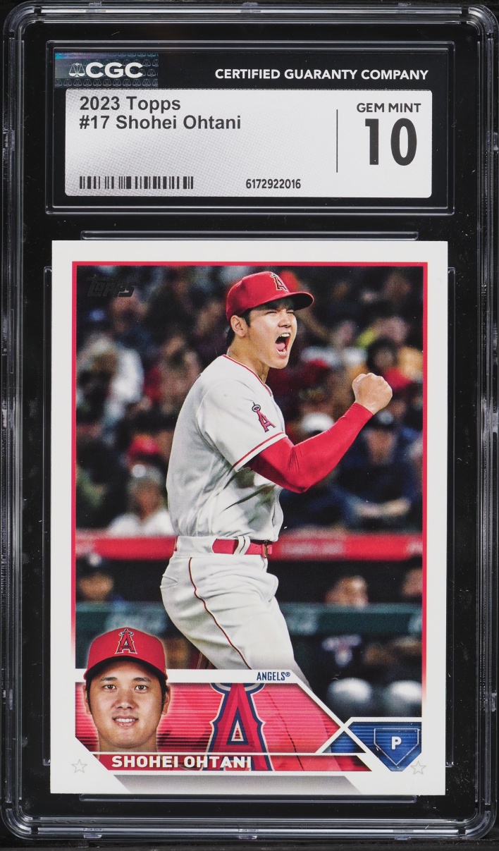 2023 Topps Shohei Ohtani #17 CGC 10 GEM MINT