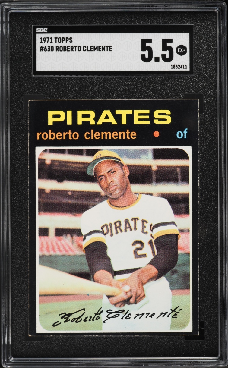 1971 Topps Roberto Clemente #630 SGC 5.5 EX+