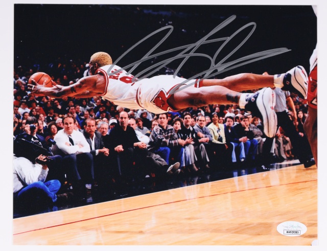 2013 Fleer Retro Precious Metal Gems PMG Red Dennis Rodman /150