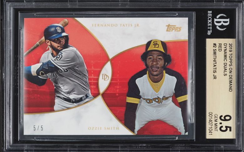 2019 Topps X Tatis Jr. Black and White Fernando Tatis Jr. RC AUTO