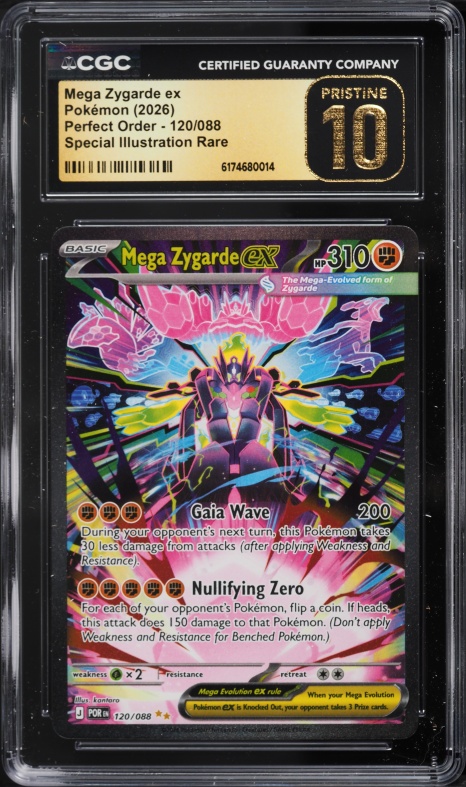 2026 Pokemon Japanese M3-Nullifying Zero SAR Mega Zygarde Ex #113